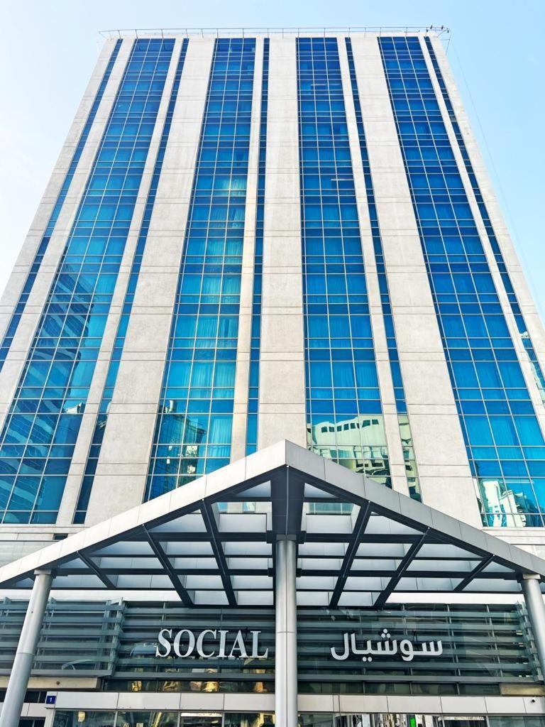 Social Hotel Dubai Exterior foto